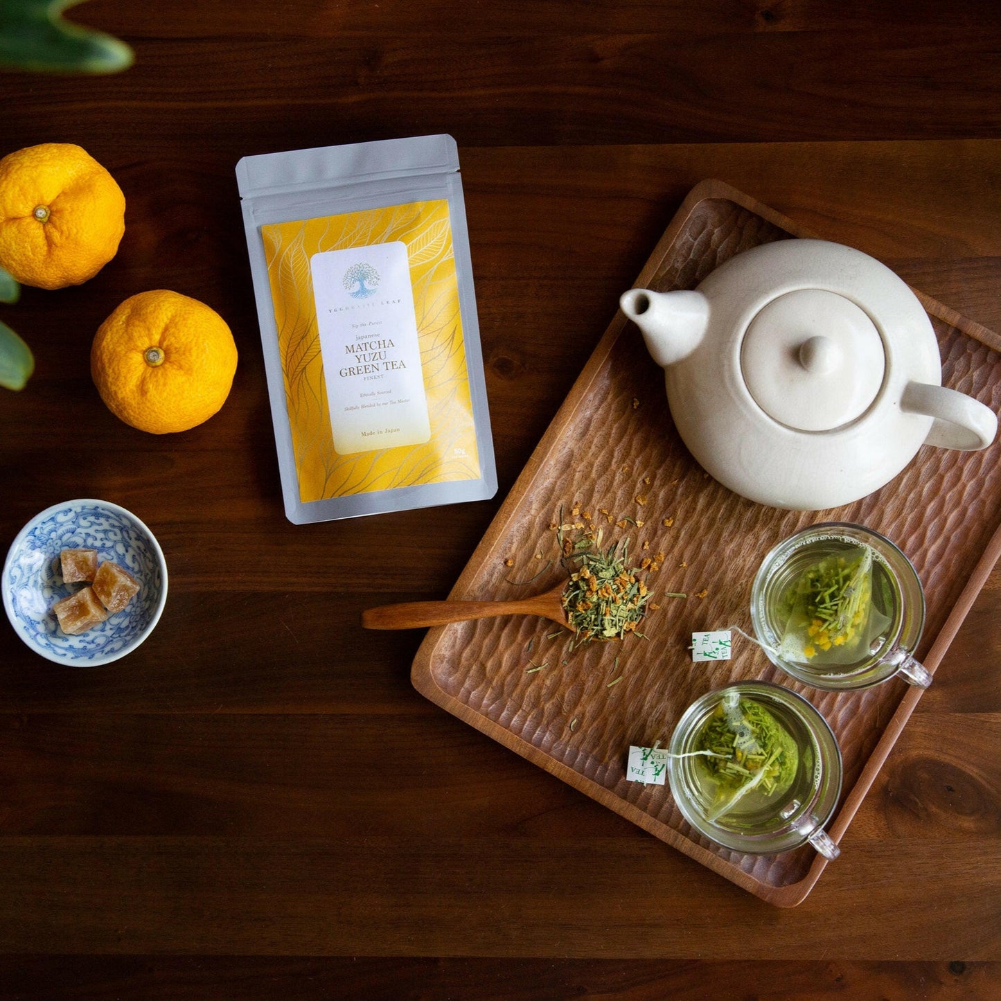 Japanese Matcha Yuzu Green Tea - Yggdrasil Leaf Company