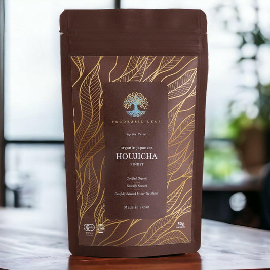 Organic Japanese Houjicha - Yggdrasil Leaf Company