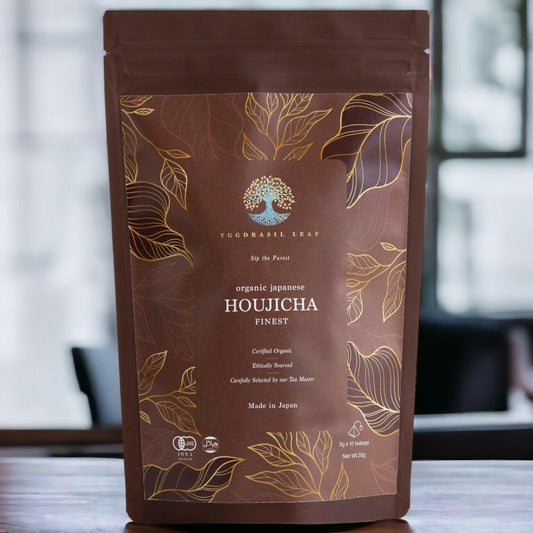 Organic Japanese Houjicha (Teabags) - Yggdrasil Leaf Company