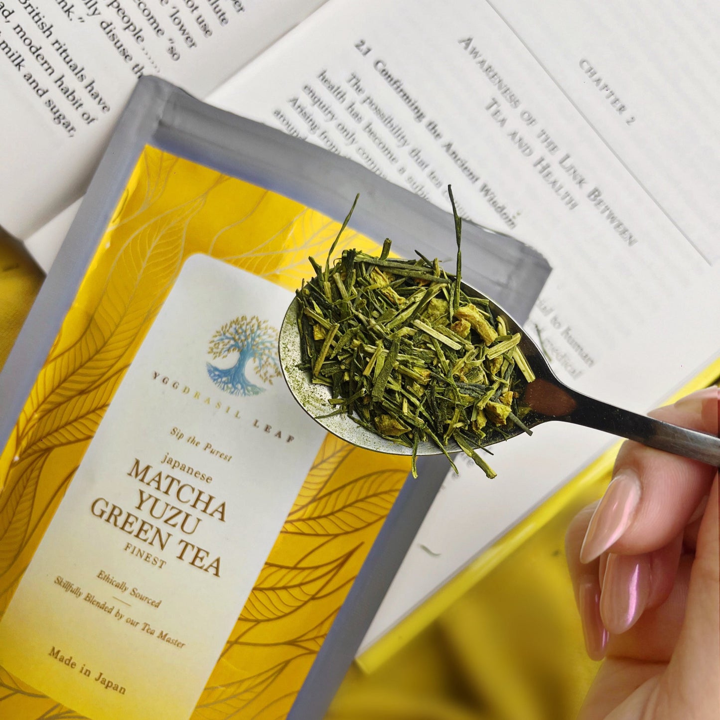 Japanese Matcha Yuzu Green Tea – Refreshing Citrus-Infused Blend