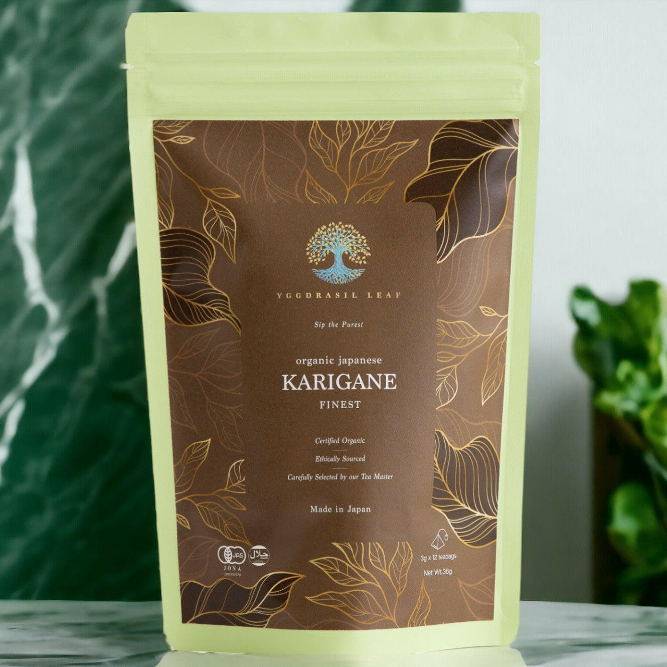 Organic Japanese Karigane (Teabags) - Yggdrasil Leaf Company
