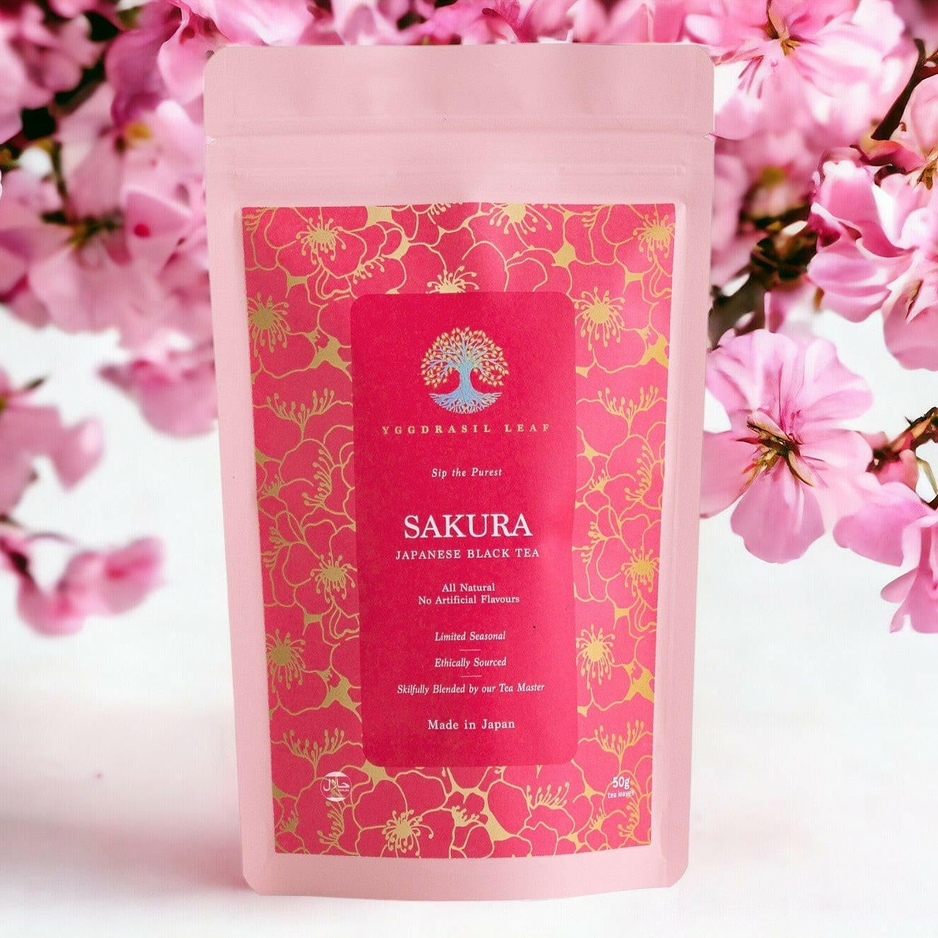 Sakura Japanese Black Tea - Yggdrasil Leaf Company