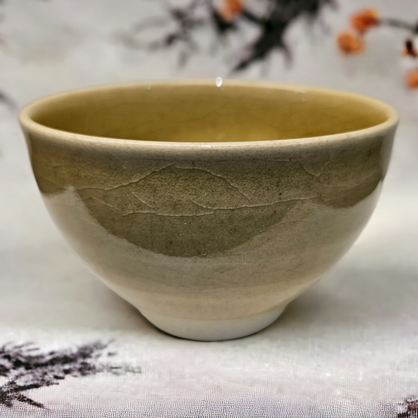 (Kiiro) Japanese Matcha Bowl - Yggdrasil Leaf Company