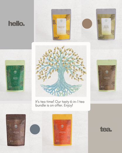 Tea Bags Bundle - 6 in 1 - Yggdrasil Leaf Company