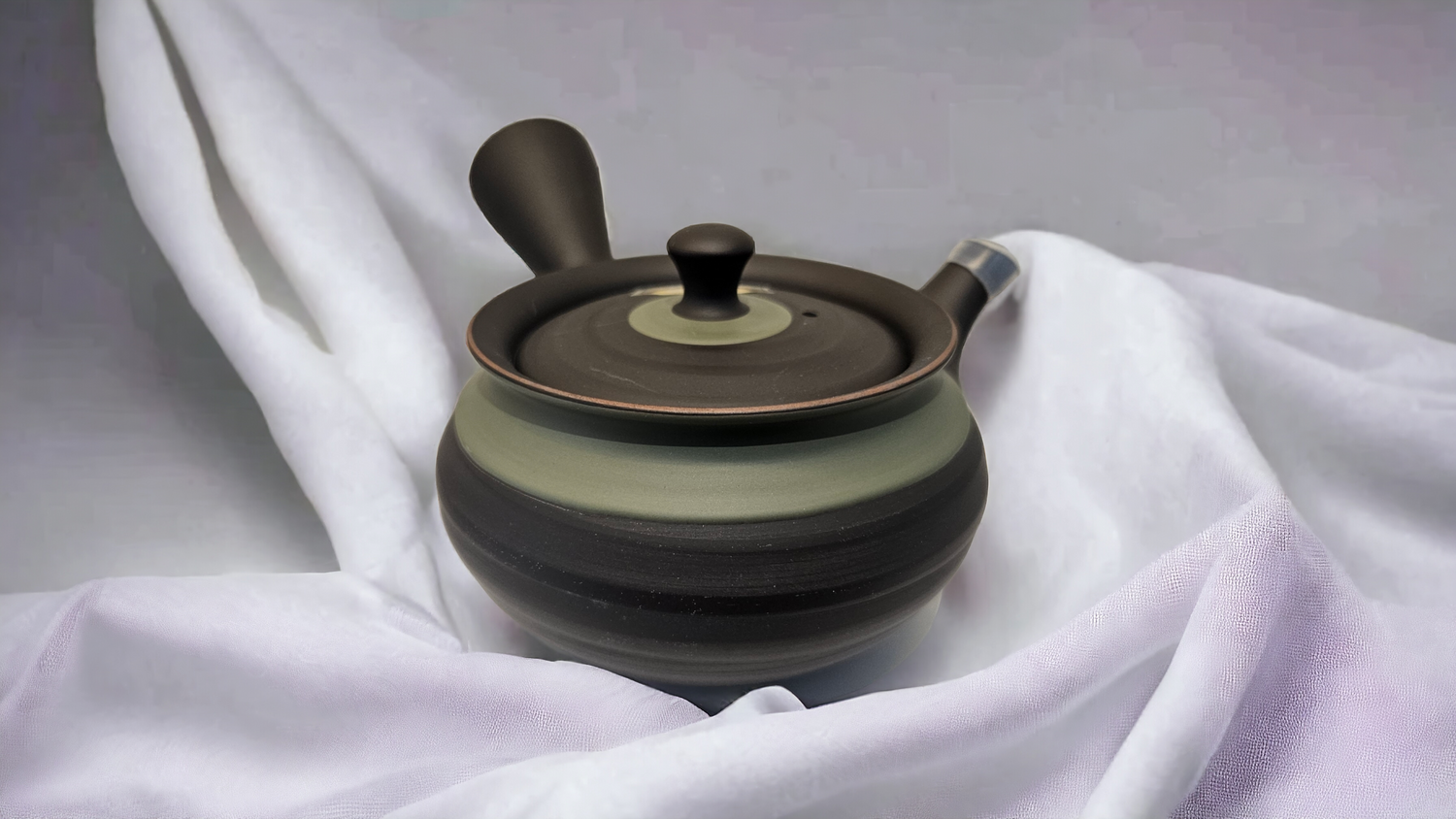 (Verde) Japanese Side Handled Kyusu Teapot - Yggdrasil Leaf Company